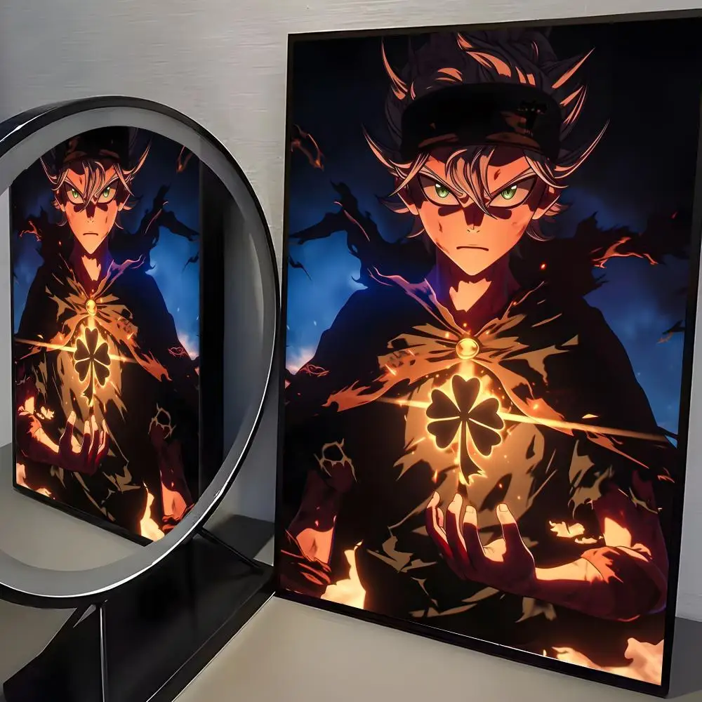 Waterproof HD Anime Art Poster - Self-Adhesive Fade-Resistant Wall Decor
