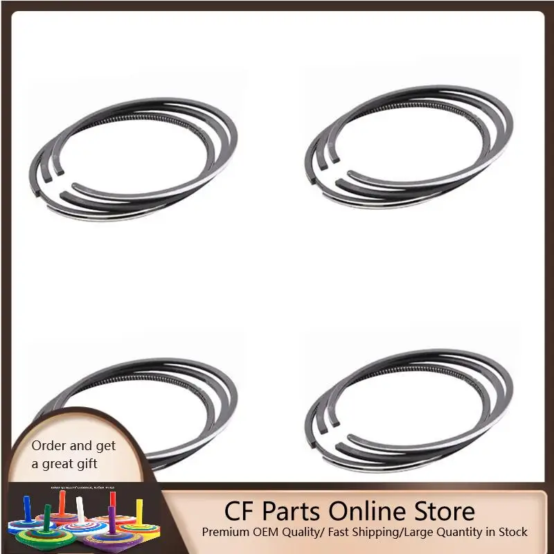 

For Yanmar Engine 4D84-1 Piston Ring 4 Units 1 Set