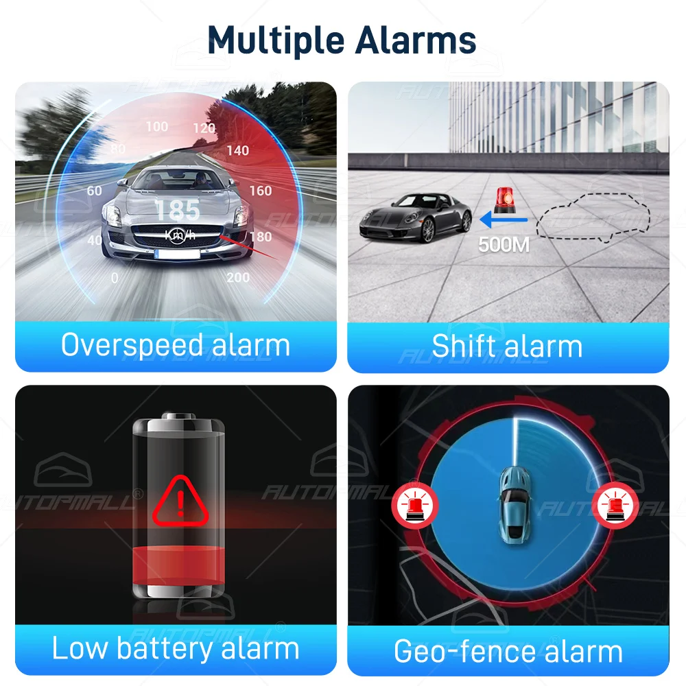 Pregled više načina alarma