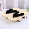 Japanese Wooden Sandals Clogs Shoes Stylish Flip Flops for Stage Performance Nonslip Bottom Cosplay Costume Apartment Carnivals 4
