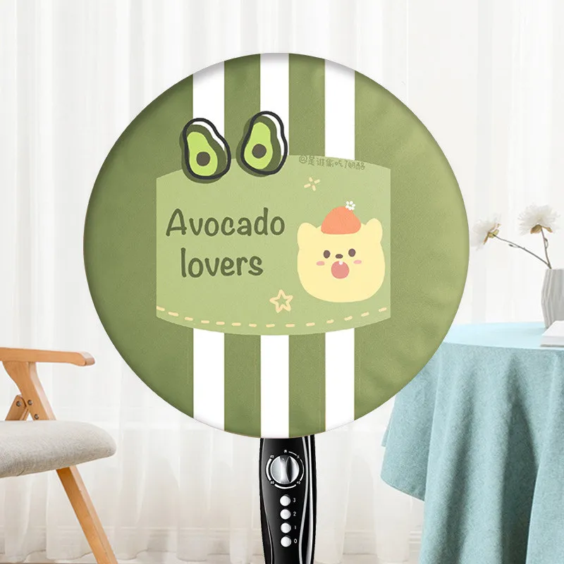 1 Pcs Electric Fan Cover Fan Accessories Anti-pollution Cute Home Storage Supplies Round Dustproof Covers Protective Cap