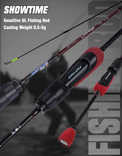 Mifine GHOST BLADE XUL Ultralight Spinning Rod 0.2-0.6g 30T Carbon