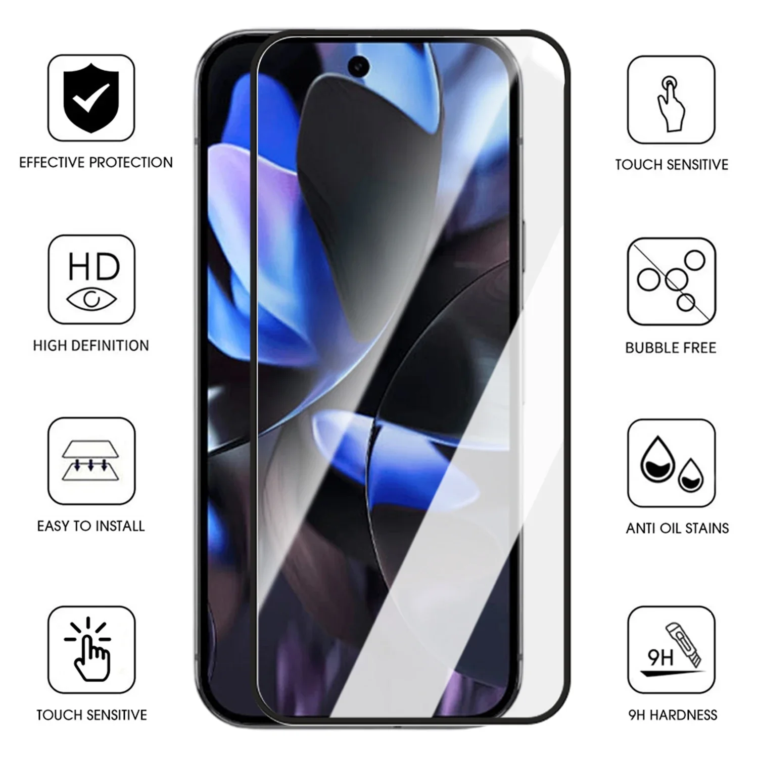 installation Kit Tempered Glass For Google Pixel 10 Pro 10ProXL Screen Protector HD Full Coverage Glass Film For Pixel10 Pro XL