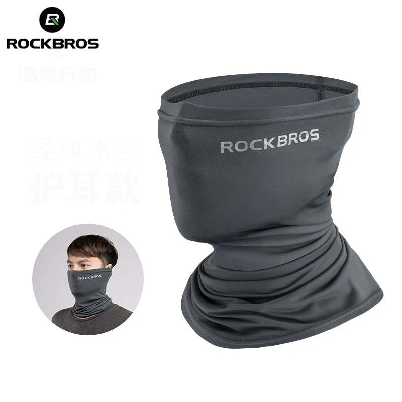 Bandana Headscarf ROCKBROS Cycling Hiking Camping Hunting Running Neck Tube Scarf Bandana Face Mask