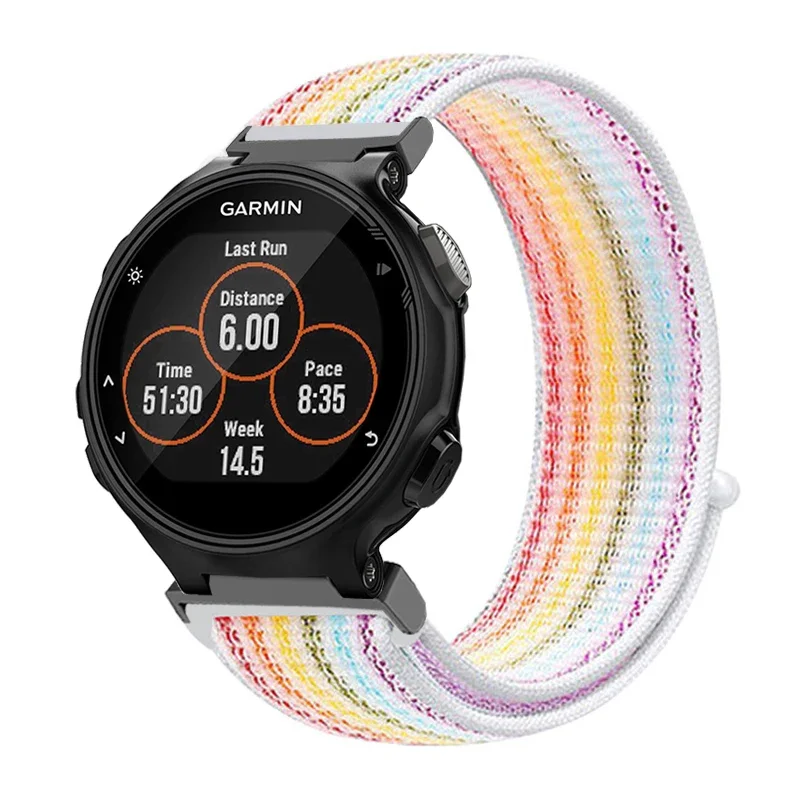 

Nylon Loop Strap For Garmin Forerunner 235 735xt 220 230 630 620 Approach S20 S5 S6 Smart Watch Band Women Bracelet Correa Belts