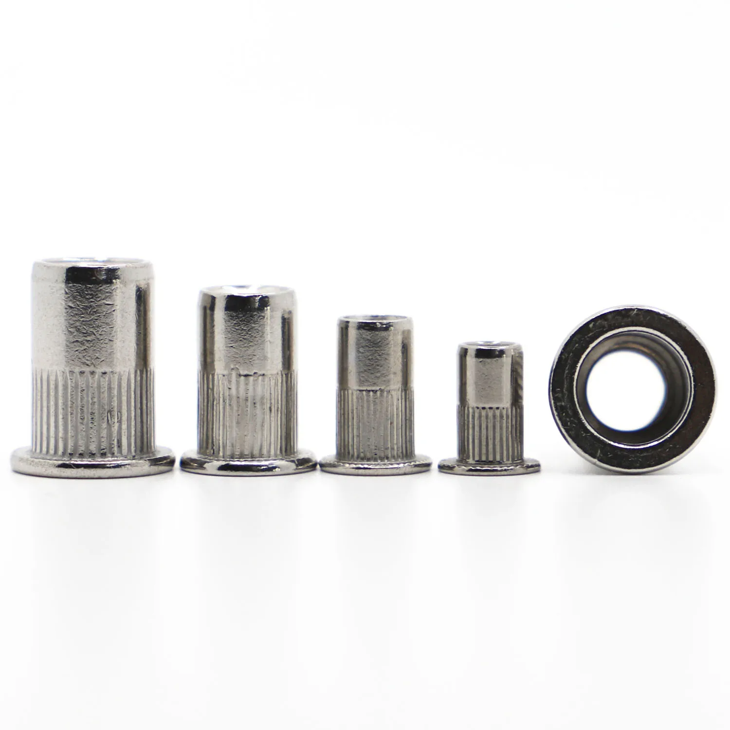 M3 M4 M5 M6 M8 M10 M12 304 Stainless Steel Rivnut Small Countersunk Head Riveted Nuts Insert Nutsert Cap Rivet Nut