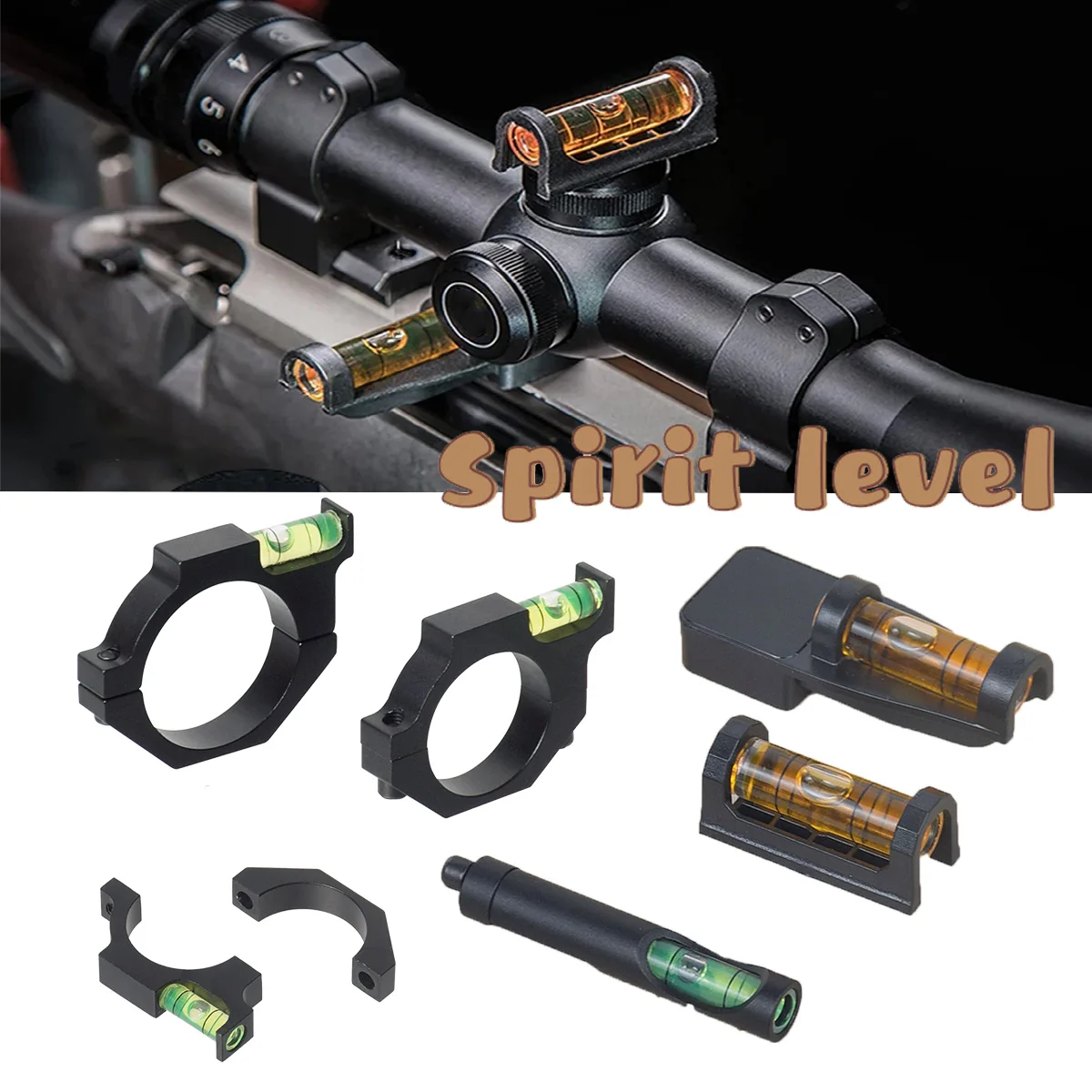 Gunsmith Tools Magnetic Level Kits Bubble Scope Mount 20mm Rail Hunting Accessories