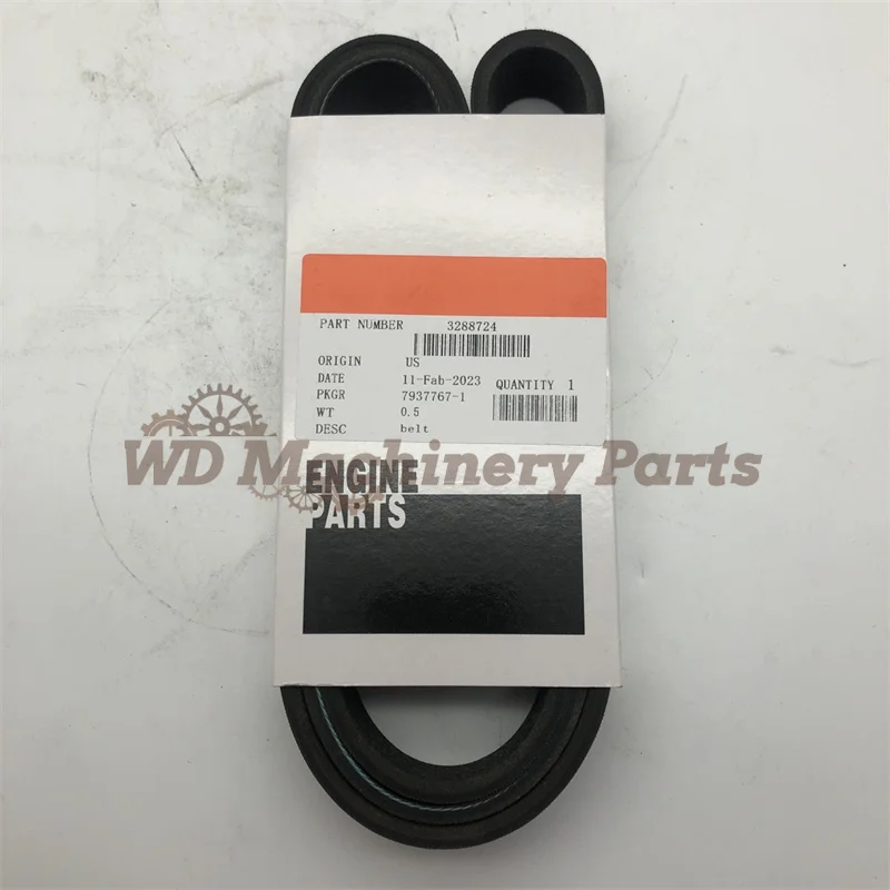 

3288724 V-ребристый ремень для двигателя Cummins 4B3.9 8PK1397