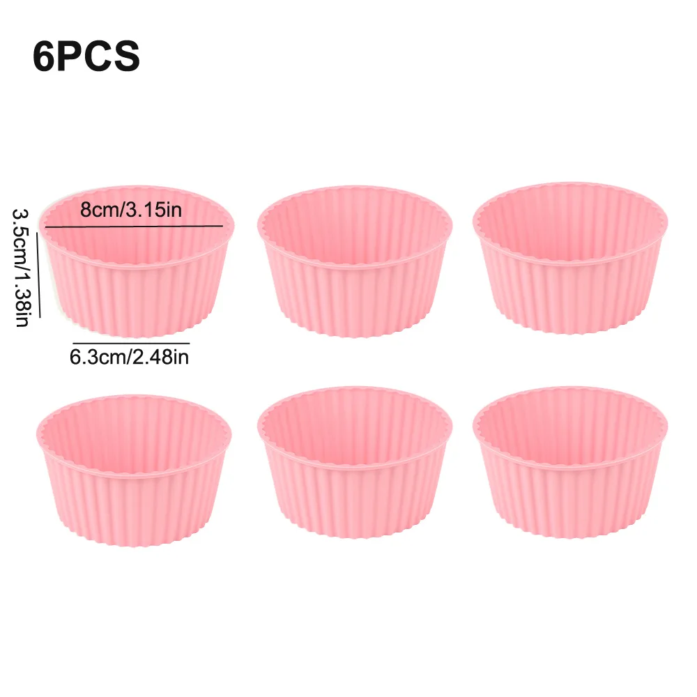 قالب كعكة من السيليكون وعاء مقلاة هوائية قابل لإعادة الاستخدام فرن منزلي كعكة بودنغ قالب خبز ملحقات خبز المطبخ