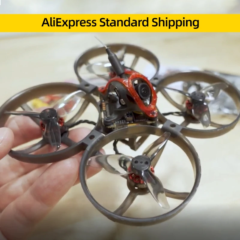 Happymodel Mobula8 85mm Cadre FPV Drone Micro - Noir Transparent