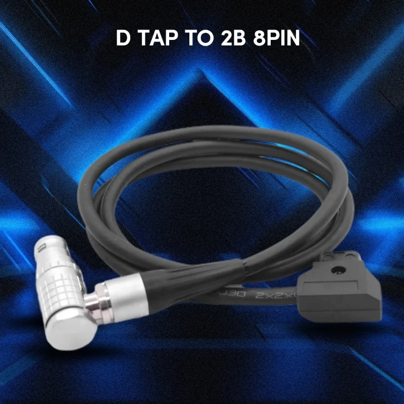 

D Tap to 2B 8 Pin Female Video Camera Extension Power Cable for Mini Camera Outdoor Photography Accessories Dropship