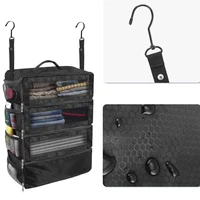 Foldable Travel Clothes Storage Bag Unique Foldable Clothing Storage Bag With Multiple Sections For Neat Arrangement 2