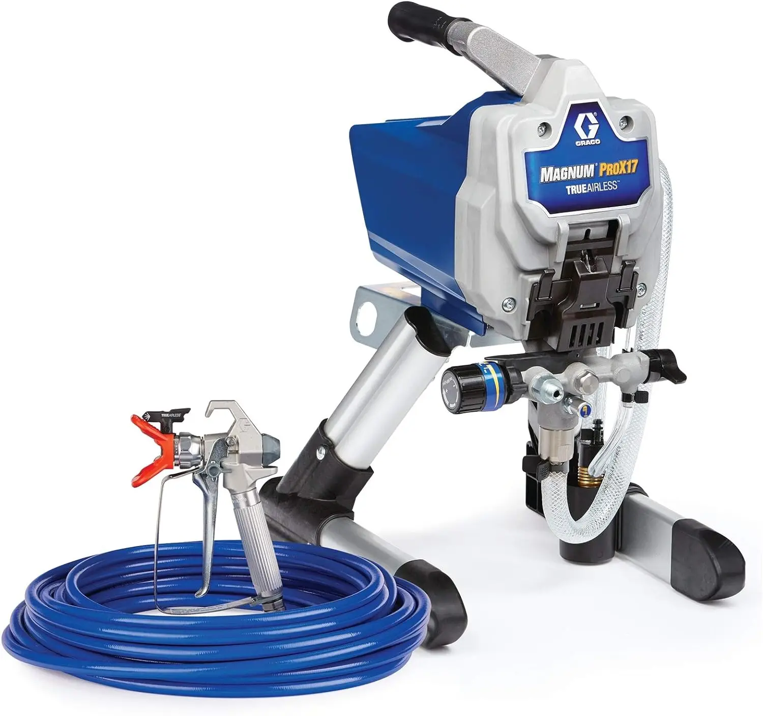 

Graco 17G177 Magnum ProX17 Stand Paint Sprayer, Grey/Blue
