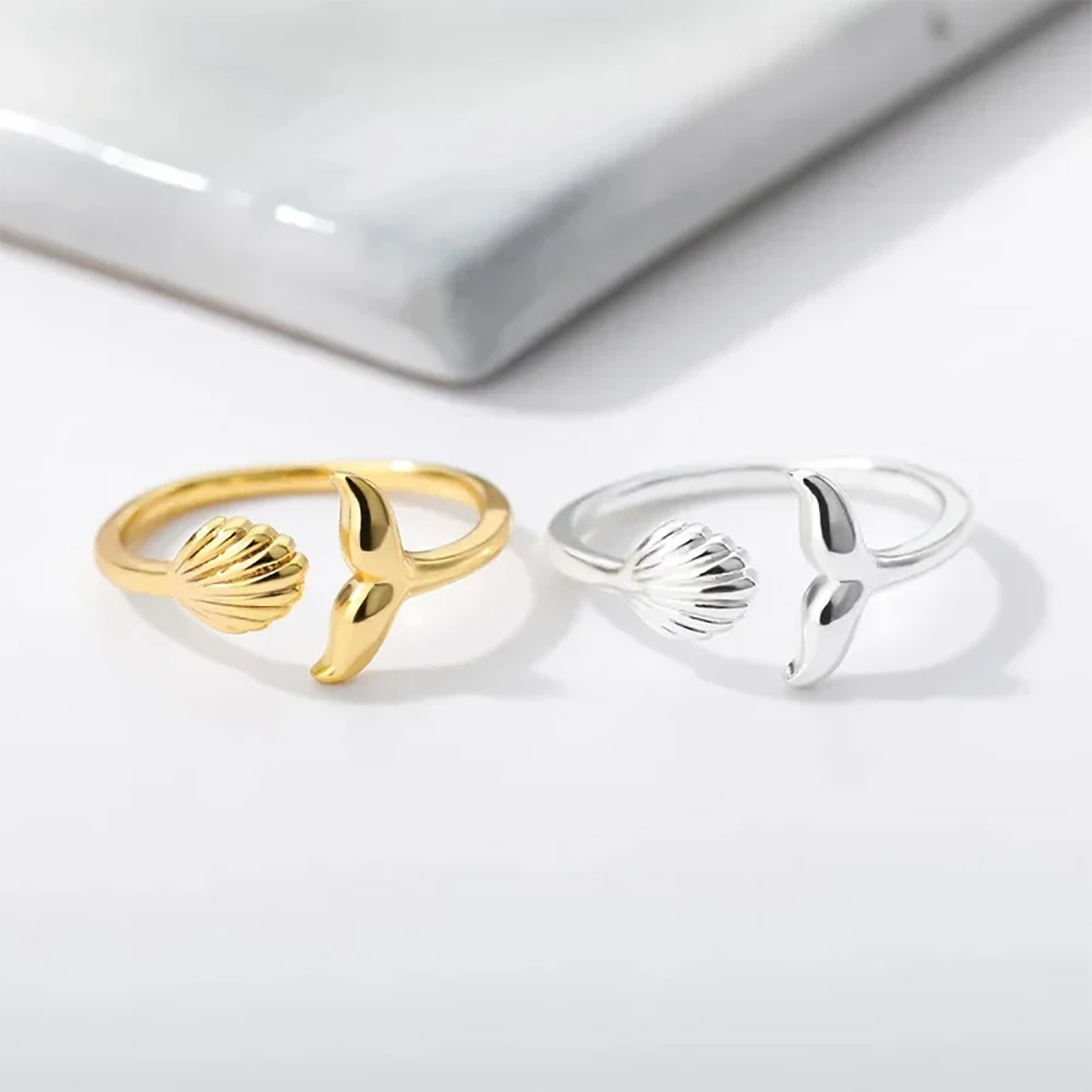 Fashion Shell Rings For Women