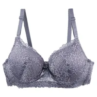 2025 New Gray Blue Burgundy Black Pink Beige Bras For Women Underwear 34/75 36/80 38/85 40/90 42/95 44/100 BC Cup Lingerie