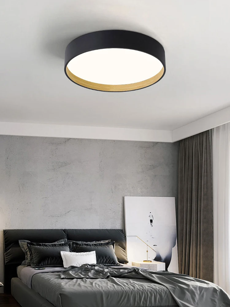 Italian minimalist bedroom ceiling lights round dining room studydecorative led lamps simple 2022 new home master bedroom lamp