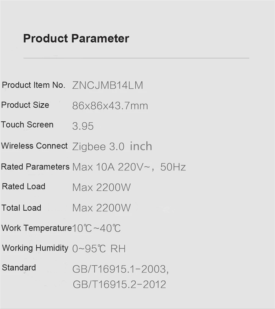 Control, AI Gesto Reconhecimento para HomeKit, Touch Screen, S1, 3.95