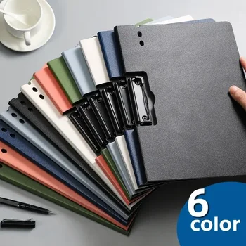 Cartelle di file A4 da 1 pezzo, organizer per documenti, appunti con coperchio, cartella di carta A4 per affari e scuola, cancelleria e forniture per ufficio