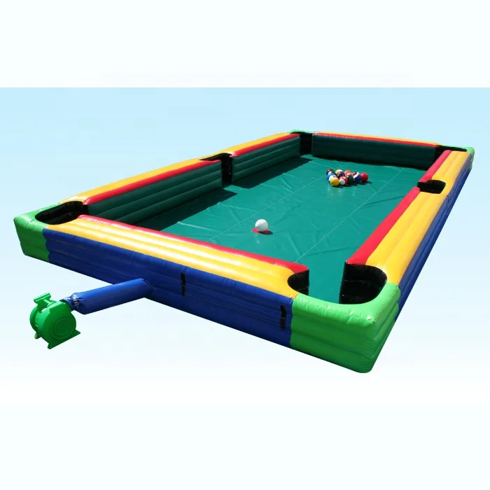 Inflatable Billiards PoolInflatable Snooker Ball Game Soccer Pool Table Inflatable Billiard Ball