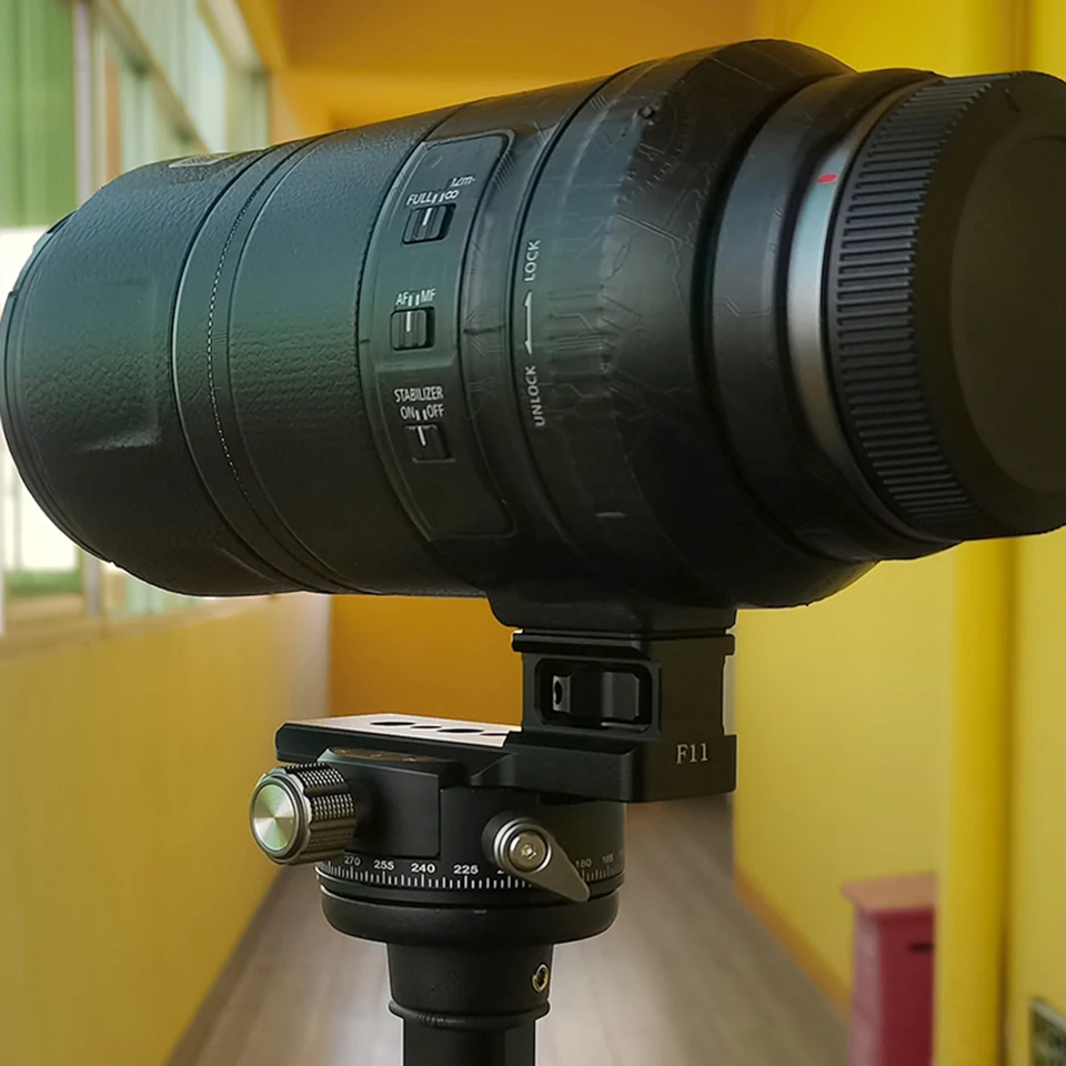 Base De Trípode De Repuesto Para Lentes Canon RF600MM/800MM F11 - Anillo De Montaje Arca, Aleación De Aluminio, Tornillos 1/4 Y 3/8.