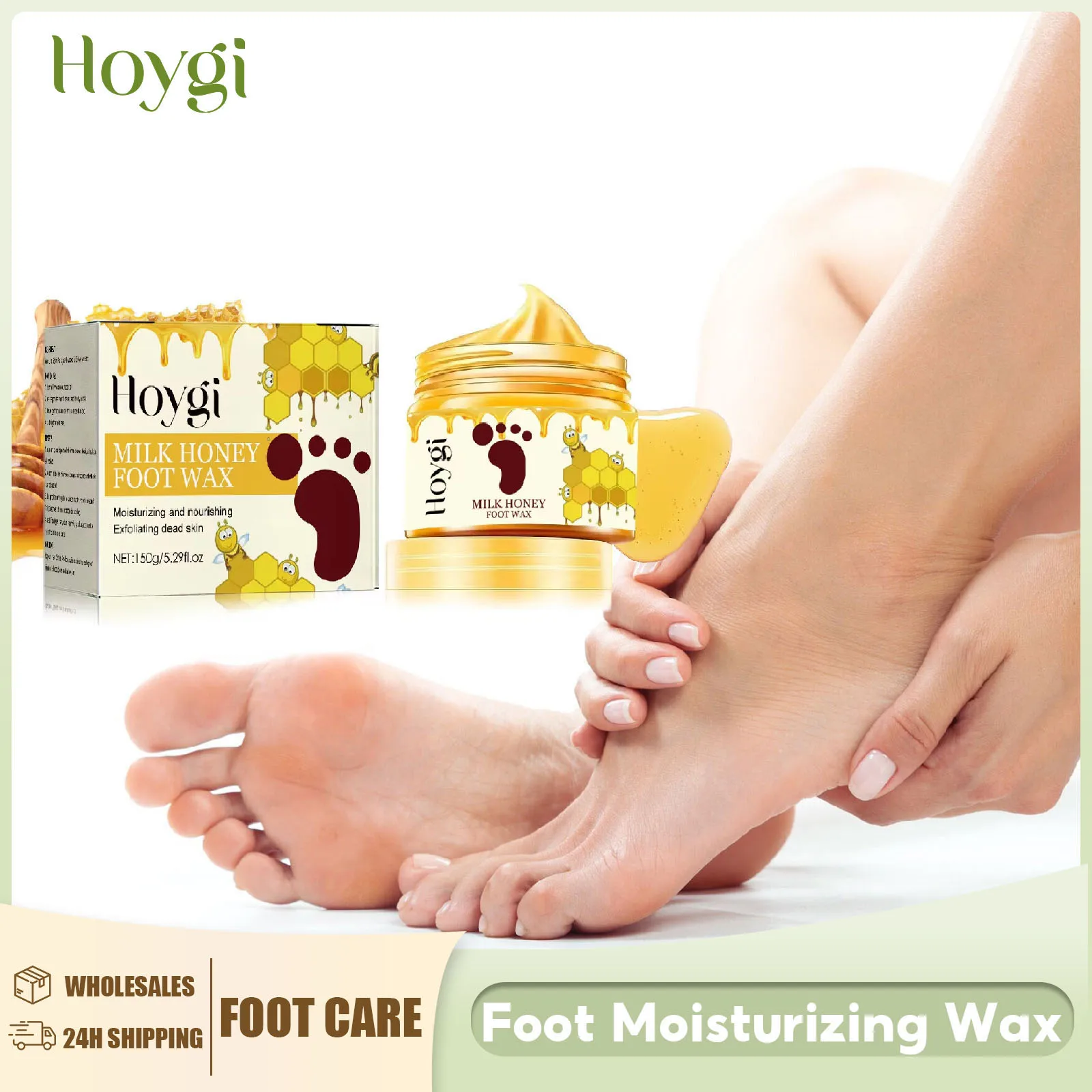 Anti Drying Foot Wax Exfoliating Remove Callus Peeling Soften Repair Roughness Nourishing Hydrating Moisturizing Foot Care Cream