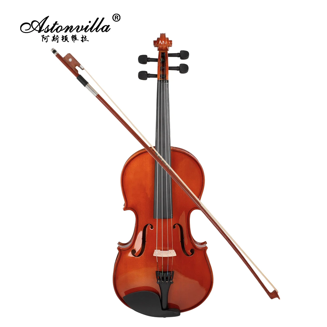 Astonvilla VA-35 4/4 Viola Spruce Panel Viola Set with Case Accessories Professional String Instrument for Performances