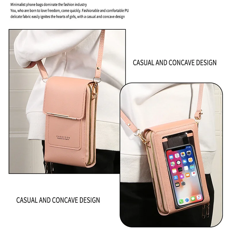 Michaela Handphone Sling Case Cell Phone Designer Crossbody Phone - Main Image