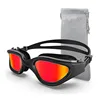Anti-fog UV protective lenses for men and women waterproof and adjustable silicone swimming glasses polarized swimming glasses 5