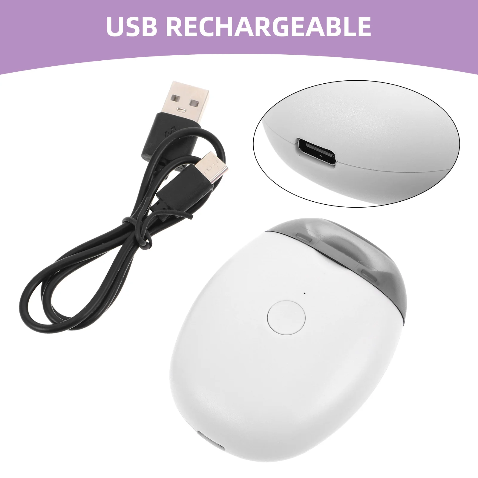 Electric Nail Clipper Automatic Nail Grinder USB Rechargeable Polish Trimmer Multiuse Tip Clipper Cutter art tool