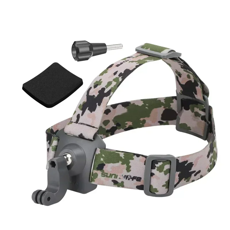 Head Strap Mount Headband For GoPro/Insta360 Go 3/X3/Action 3/Action 4 Buckle Holder Belt Action Cameras Accessories