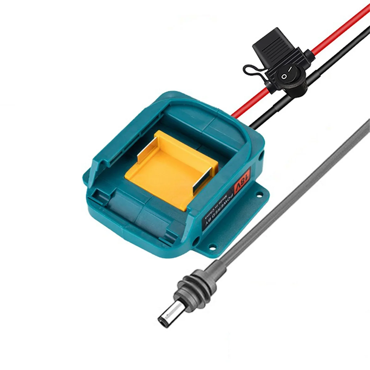 SEMOIC For Mini Battery Adapter for 18V Battery Mini DC Power Cable for with 3 Fuses