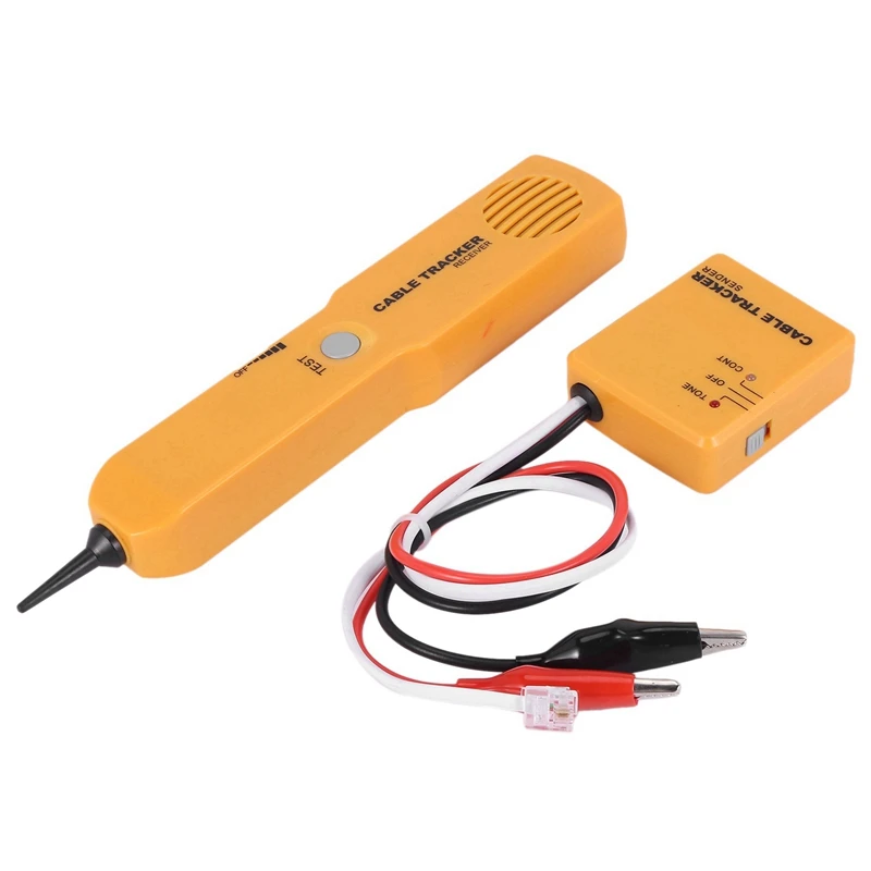 3X CABLE FINDER TONE GENERATOR PROBE TRACKER WIRE NETWORK TESTER TRACER KIT