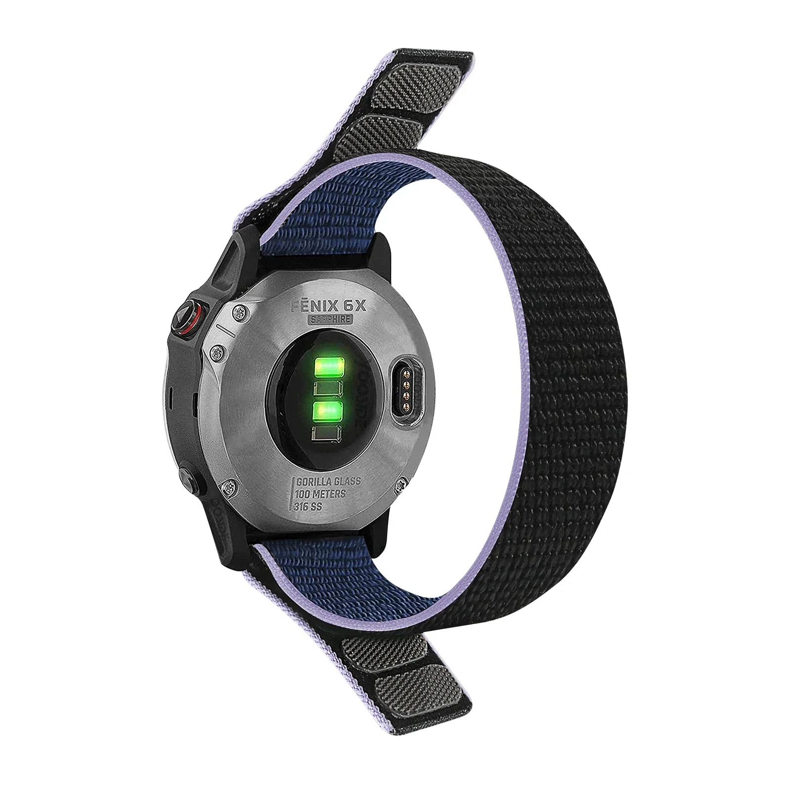 Ultralight Nylon Hook Loop Strap - 22mm/26mm Watch Band