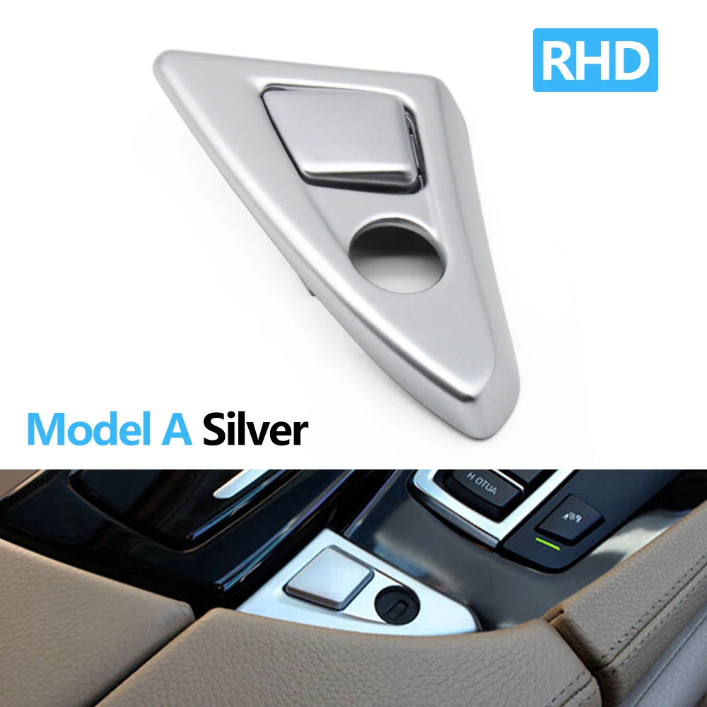 LHD RHD Car Interior Front Center Console Panel Armrest Box Switch Button Cover For BMW 5 Series F10 F11 520 523 525 2011-2017 steering wheels Interior Parts