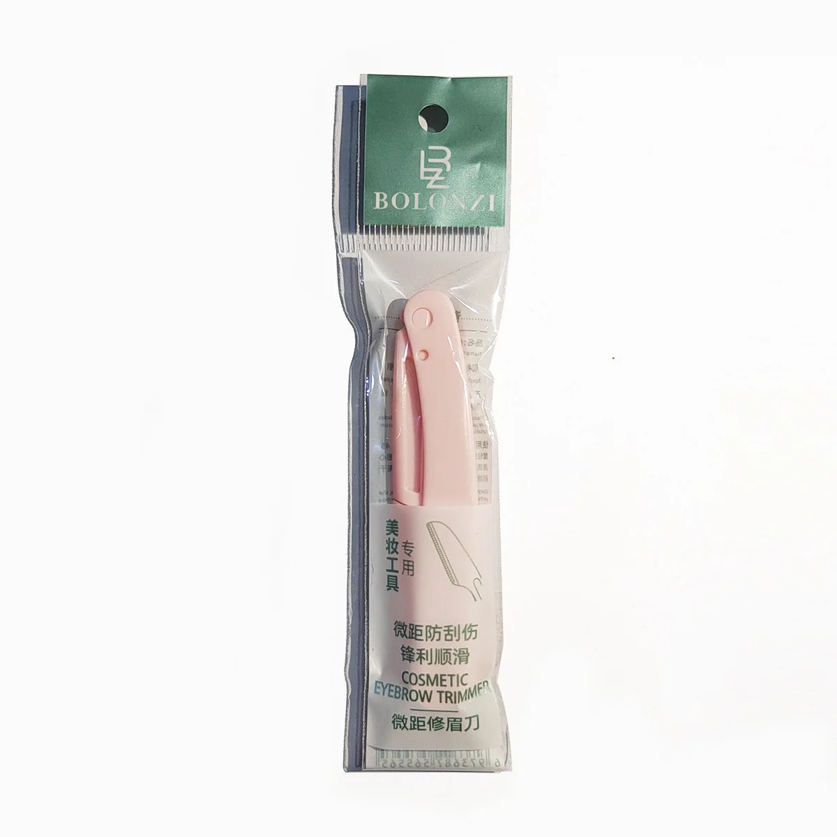 Foldable Eyebrow Trimmer for Women Replaceable Blades Beginner's Kit