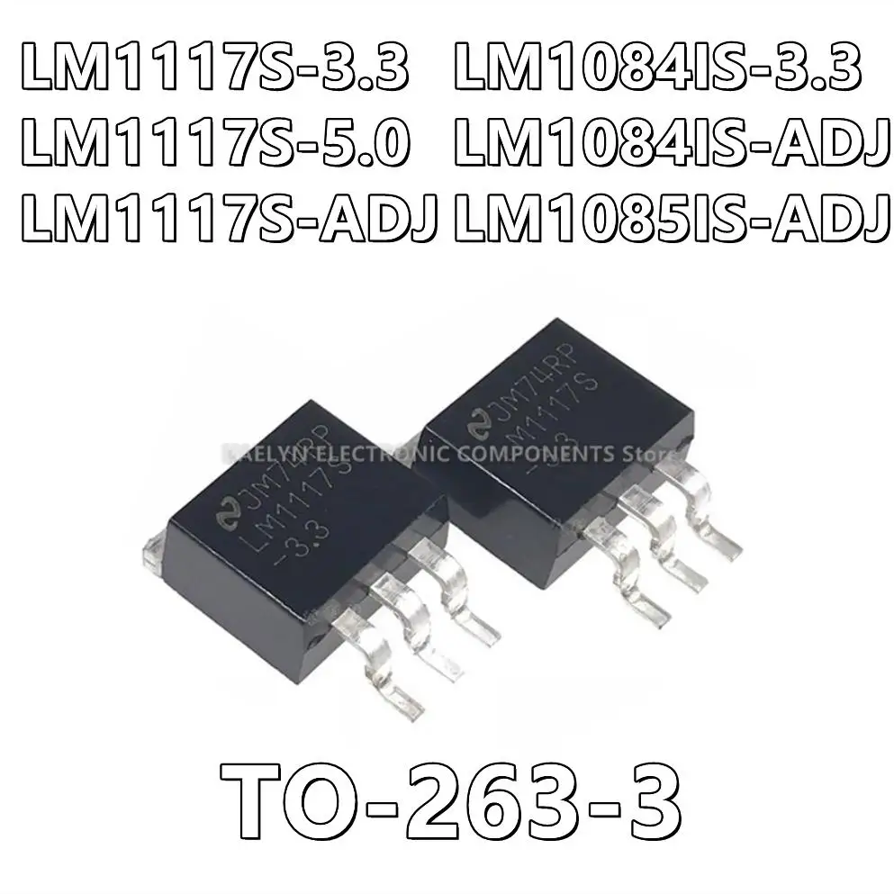 

10 шт./лот Φ LM1117S Φ LM1084IS Φ LM1085IS TO-263-3