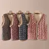 Thiened Fce Vest Cotton Jaet Autumn Winter New Sle Mid-aged Women andmother Vest Cotton Coat ly Women