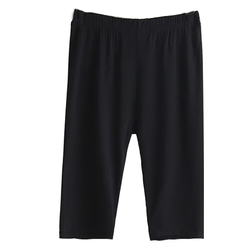 New Modal Cotton plus Size Elastic Five-Point Pants Women's Straight Loose Versatile Fat MM Casual Home Shorts Summer