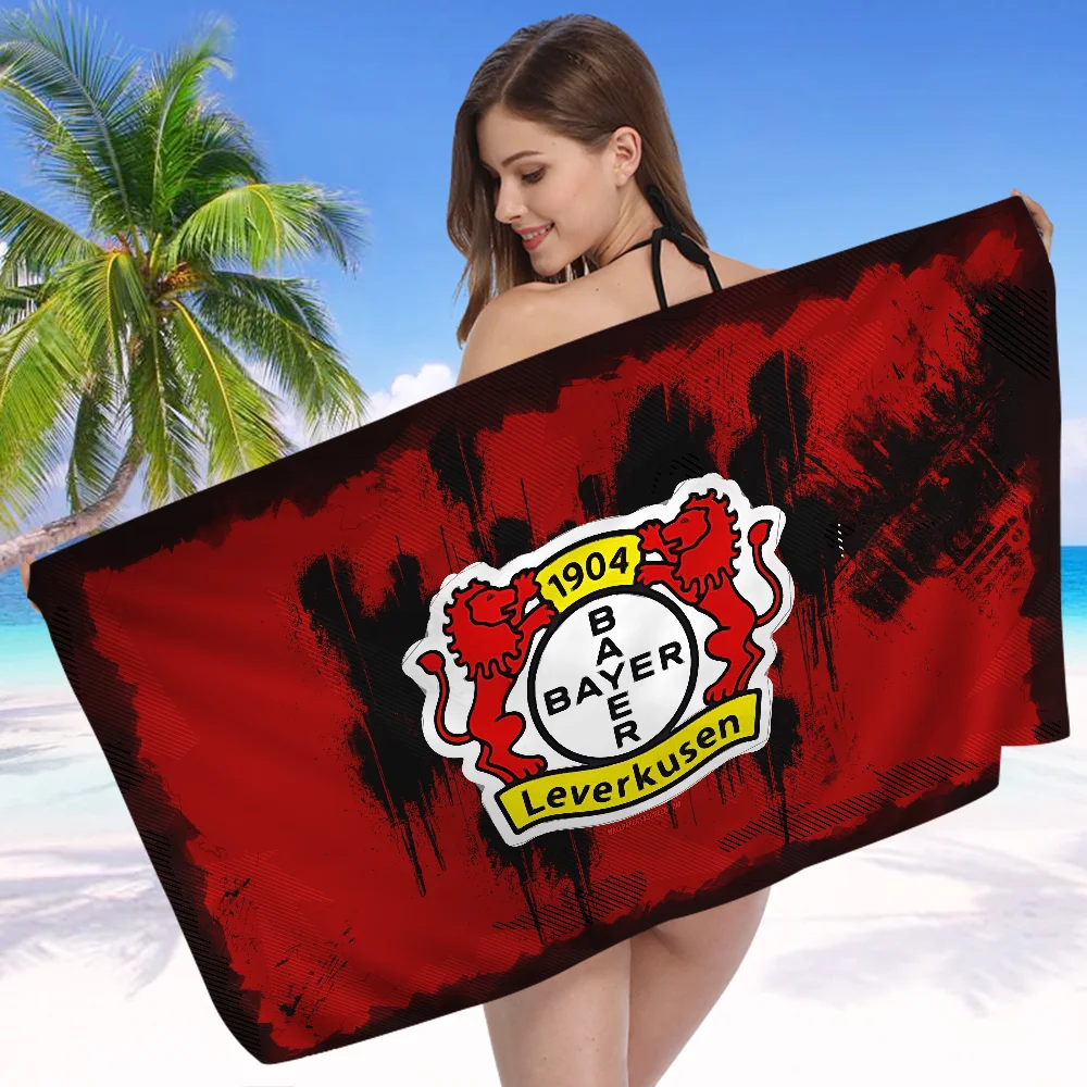 B-Bayer L-Leverkusen Microfiber Printed Beach Towel Mountain Climbing Yoga Beach Swimming Running Absorbent Soft Towel 5
