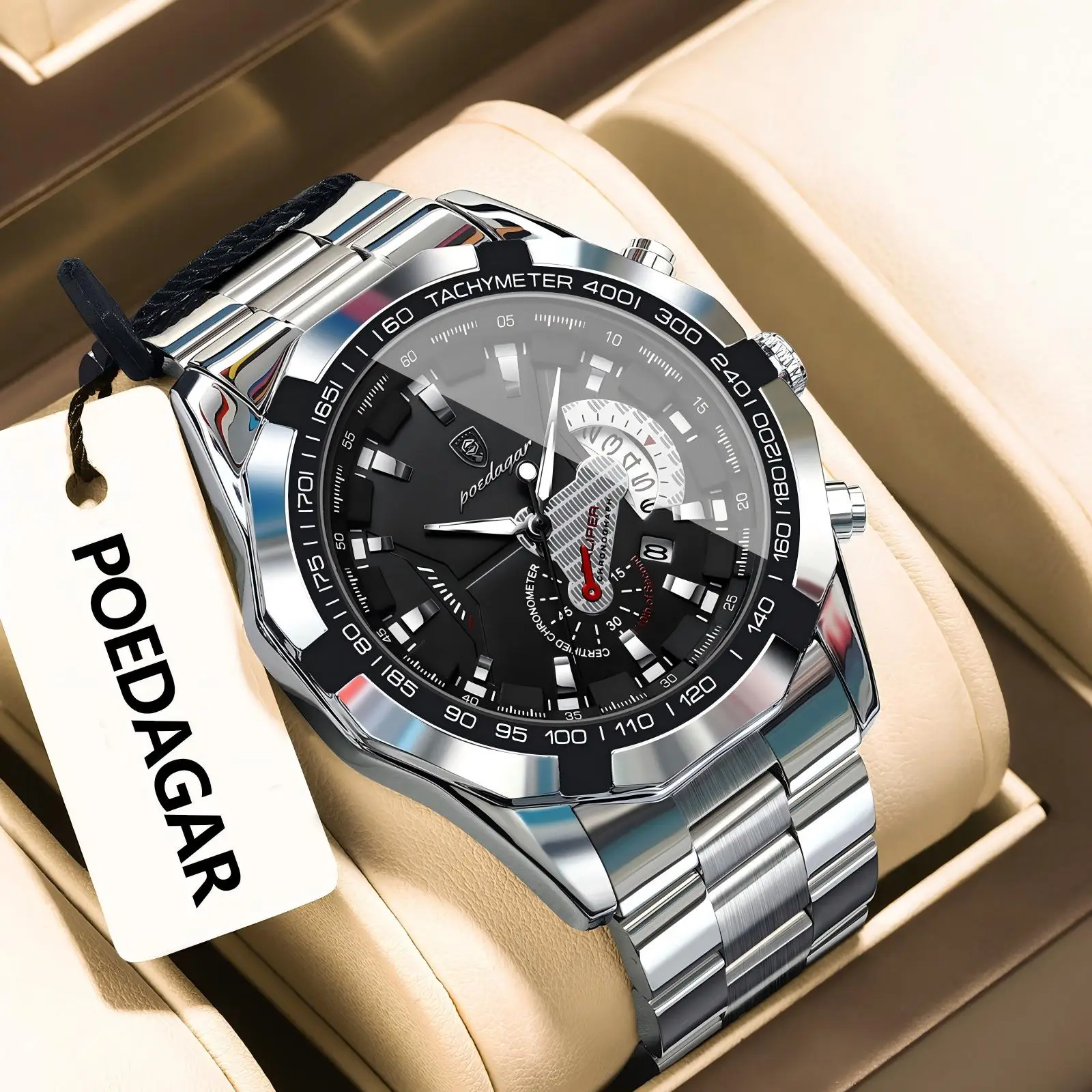 1801 Silver Black
