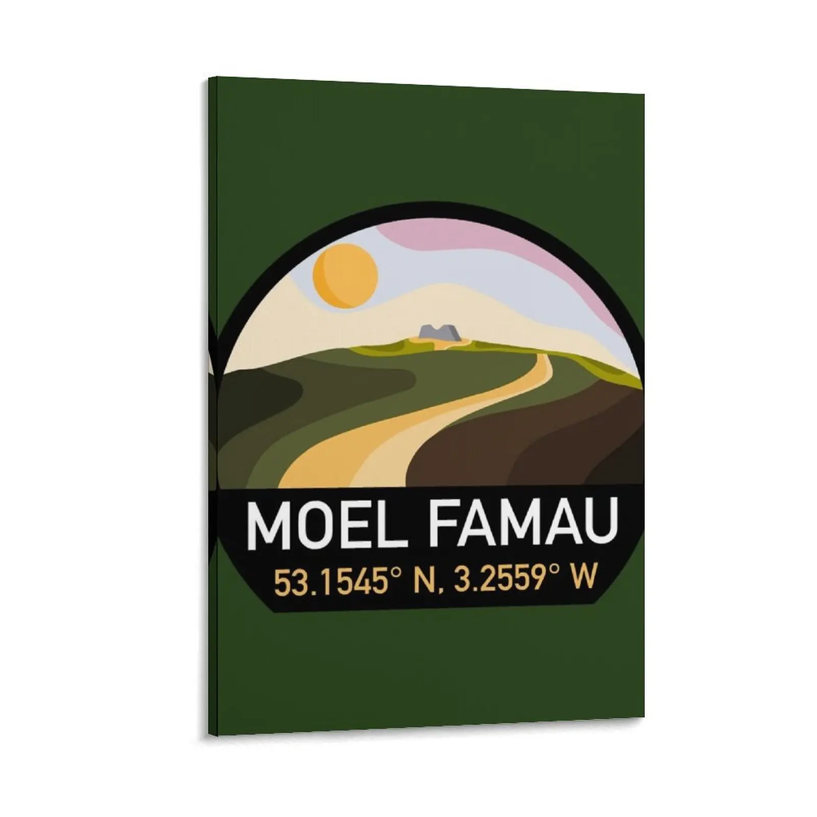 

Moel Famau, Flintshire, North Wales Canvas Painting bedrooms decorations decorative pictures for the room art mural Bedroom deco