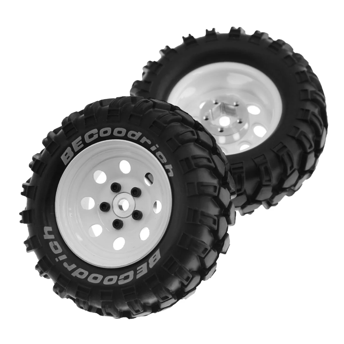 1/10 RC ũѷ ݼ    Ÿ̾, TRX4 SCX10 D90 4103 90046 FR4 FMS NT4-White, 1.9 ġ, 4 