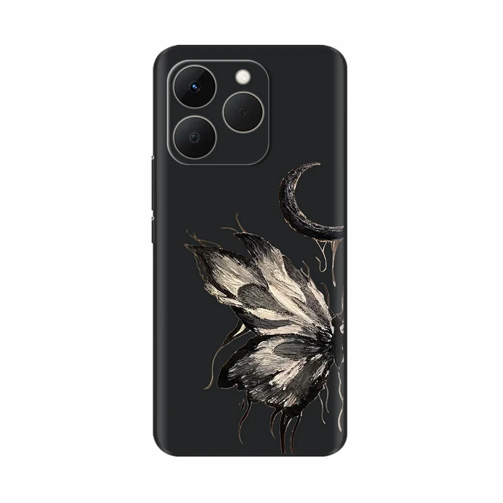 Fashionable Soft Silicone Protective Phone Case with Camera Protector