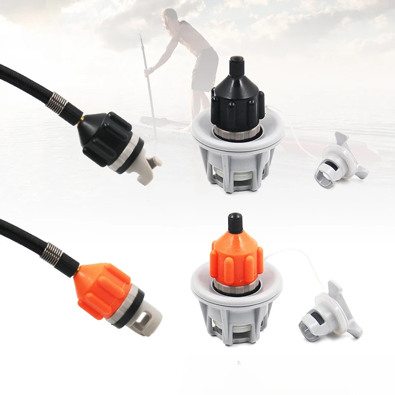 1pc SUP paddle valve adapter inflation valve adapter surfboard kayak canoe inflation nozzle