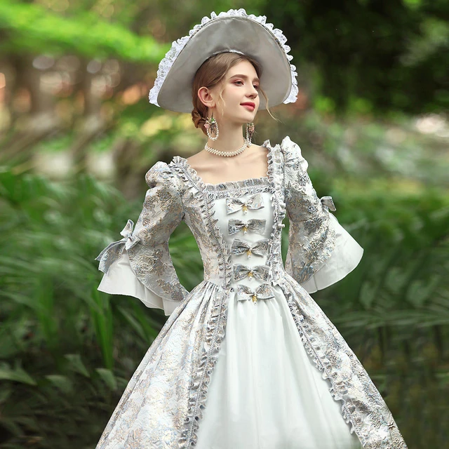 18th Century Civil War Southern Belle Green Dress Victorian Off Shoulder Evening  Dress Women's Vintage Elegant Ball Gown - Cosplay Costumes - AliExpress