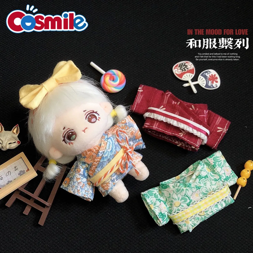 

Cosmile Anime For 10cm Doll Clothes Clothing Summer Festival Kimono Princess Dress Outfits Cosplay Suit GG C