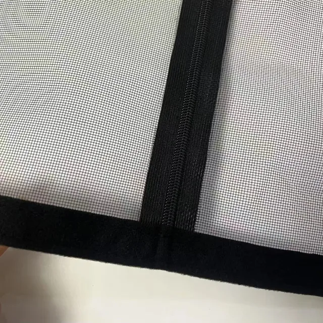 Black Side Opening Screen Window, Mosquito Net, Mosquito and Fly Proof, Non Perforated, Detachable, Customizable, Wall 4