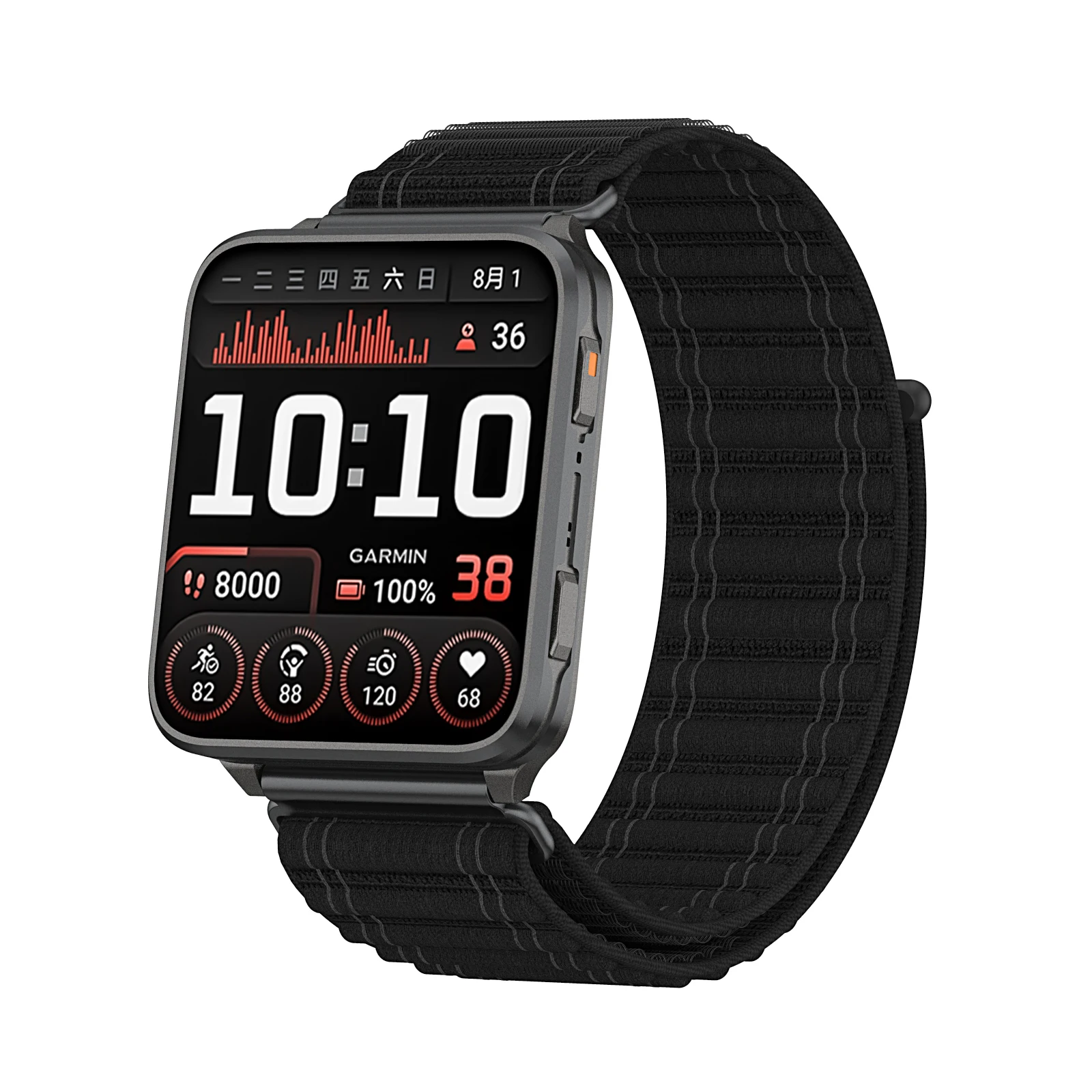 Nylon Loop Sport Strap Bracelet - Elastic Wristband