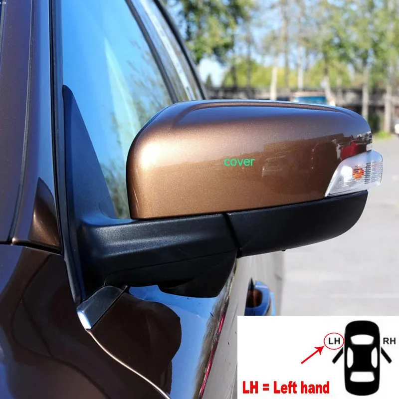 Pour Volvo XC60 2009-2012 2013 2014 2015 2016 2017 Voiture Aile Porte Côté Extérieur Rétroviseur Cadre Housse Garniture Boîtier