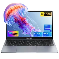 ACEMAGIC AX16 Laptop Intel N97 16 Inch 16GB LPDDR4 RAM 512GB SSD Lightweight Business Computer Notebook PC Windows 11 Pro 1